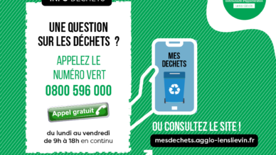 0 800 596 000 le numéro vert Info Déchets