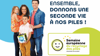 Du 8 au 14 septembre 2025, c’est la semaine du recyclage des piles