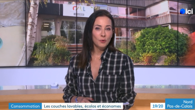 Reportage France 3 sur l’action couches lavables de la CALL