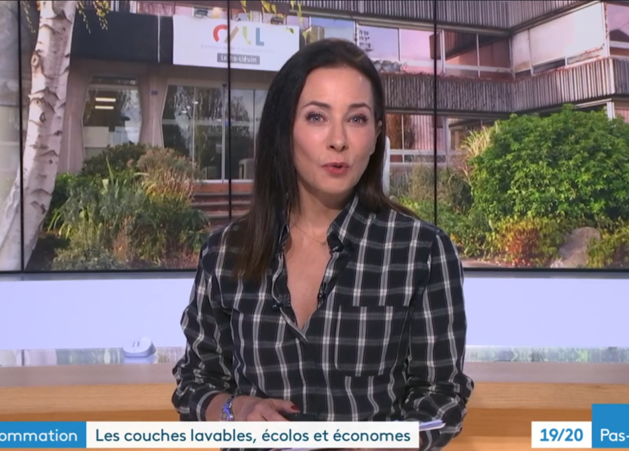 Reportage France 3 sur l’action couches lavables de la CALL